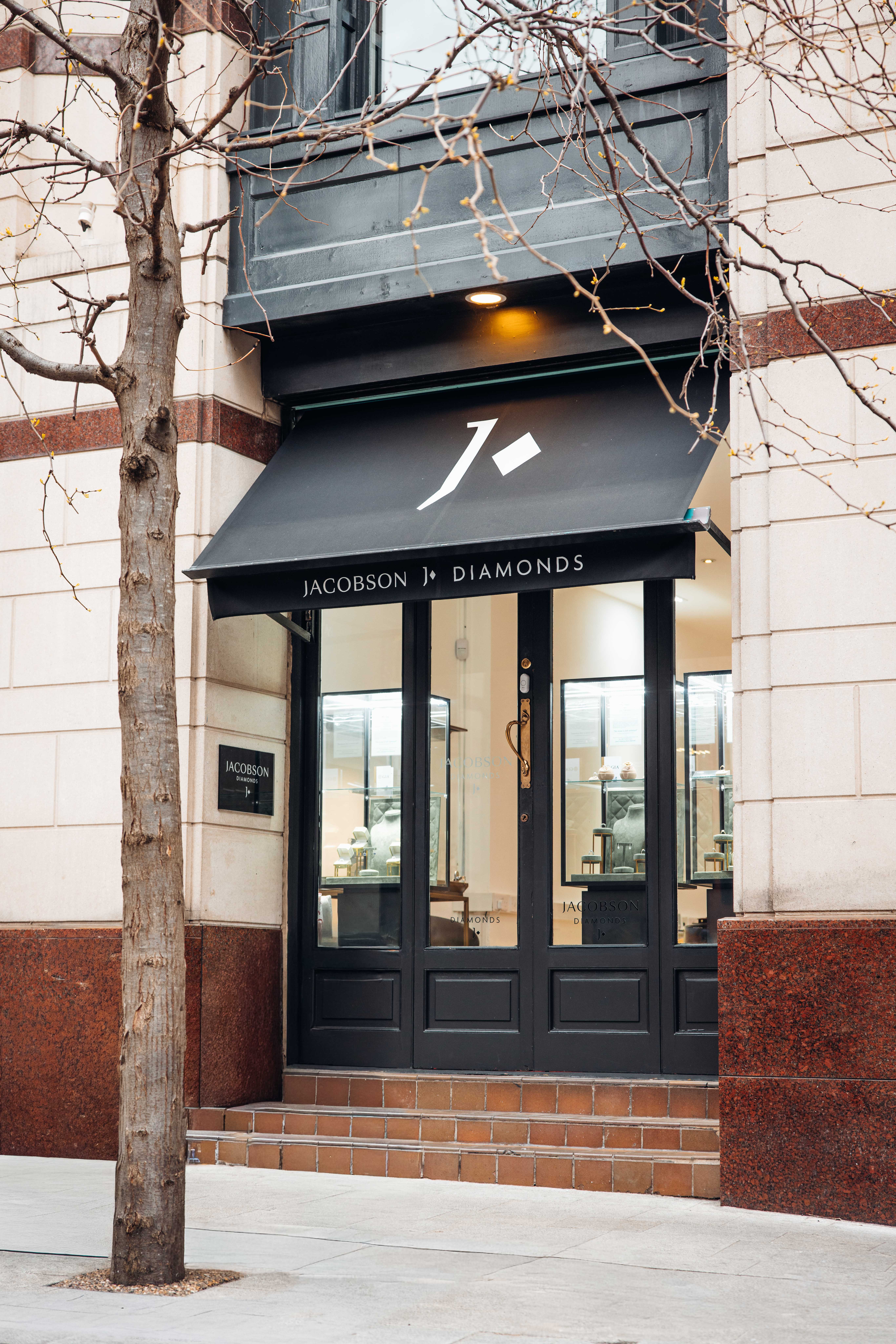 Jacobson Diamonds storefront in Dublin